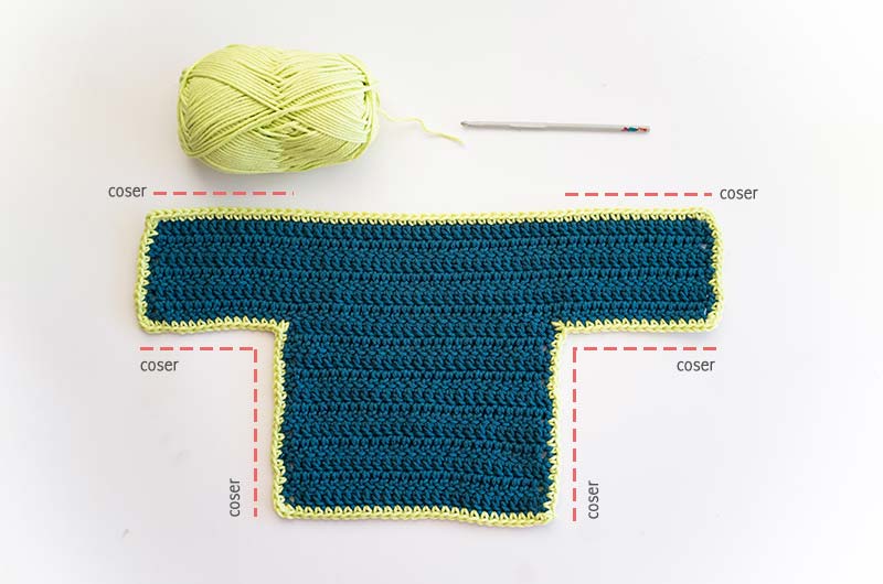 Patron gratuito de tejido, sueter para bebe muy facil a crochet - Blog de marinatorreblanca.cl