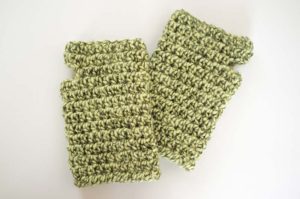 Tus primeros guantes sin dedos a crochet [Patron de tejido]