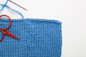 costura invisible para tejido a palillos