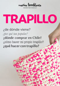 ¡Todo acerca de tejer con trapillo!