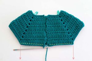 Guia de como tejer un sueter raglán a crochet paso a paso - Blog de marinatorreblanca.cl