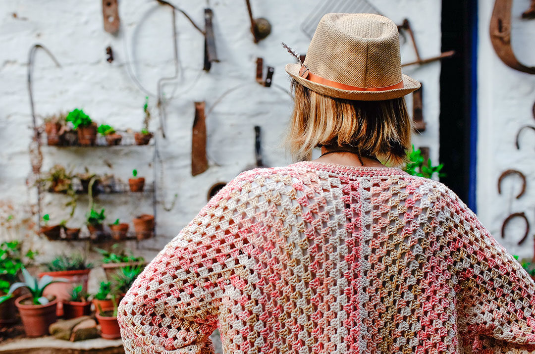 Taller kimono a crochet Marina Torreblanca